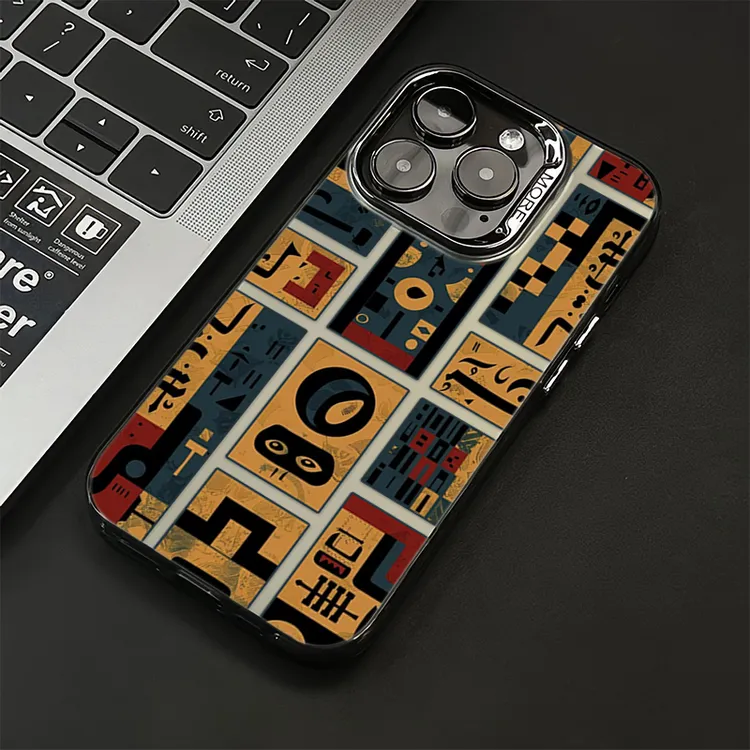 图腾符号适用iphone16/15手机壳14/13pm苹果12promax创意11保护套
