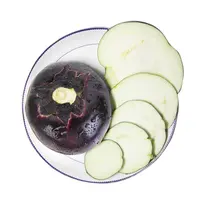缤纷田园圆茄子 约600g