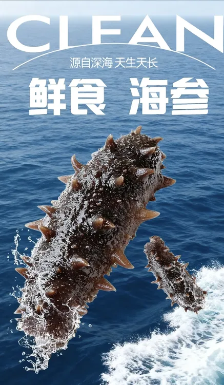 【鲜食海参】1斤开袋即食好口感大连海参鲜食熟制海参礼盒