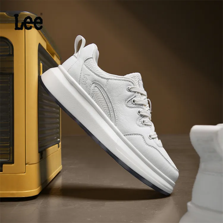 Lee官方正品男鞋2025新款秋季厚底增高小白鞋男百搭休闲运动板鞋