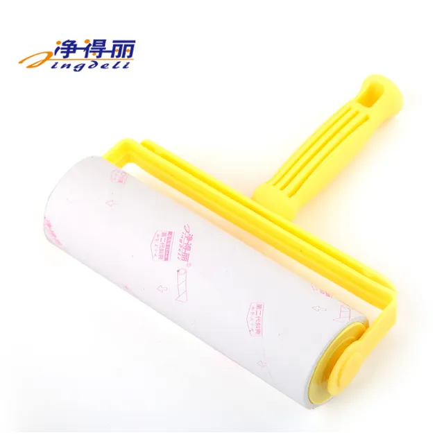 8226净得丽家居除尘粘毛器 可斜撕式附带替换包 滚筒刷子16CM