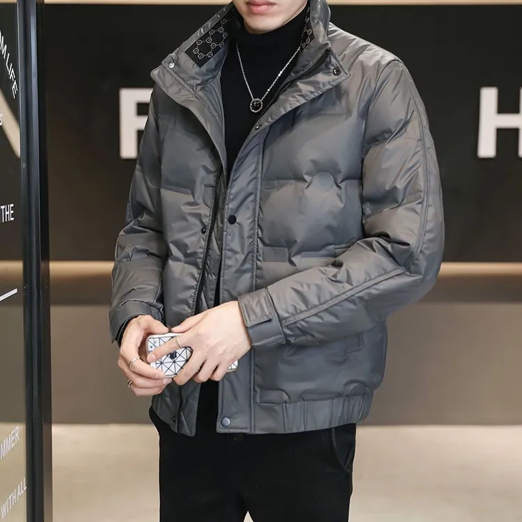 波司断码三防高品质羽绒服轻薄男士外套新款男简约时尚休闲百搭