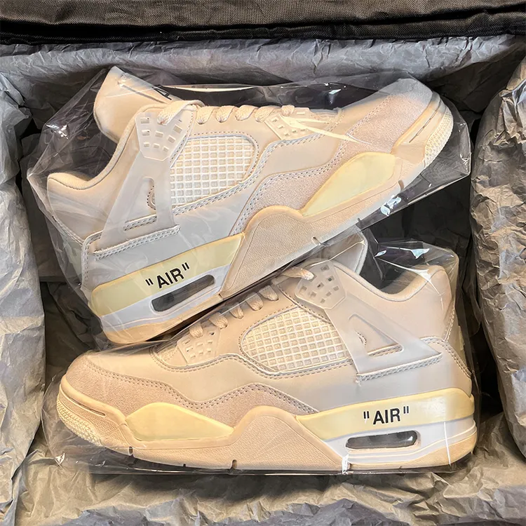 官方正品现货aj4蝉翼篮球鞋厚底高帮男女鞋冬季情侣休闲运动鞋潮