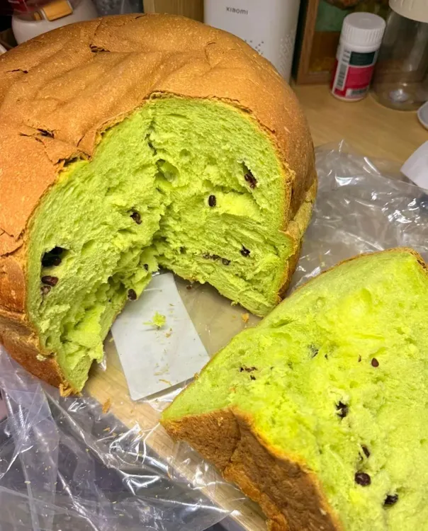 新鲜制作抹茶大列巴面包俄式早餐面包巧克力吐司正宗大列巴代餐