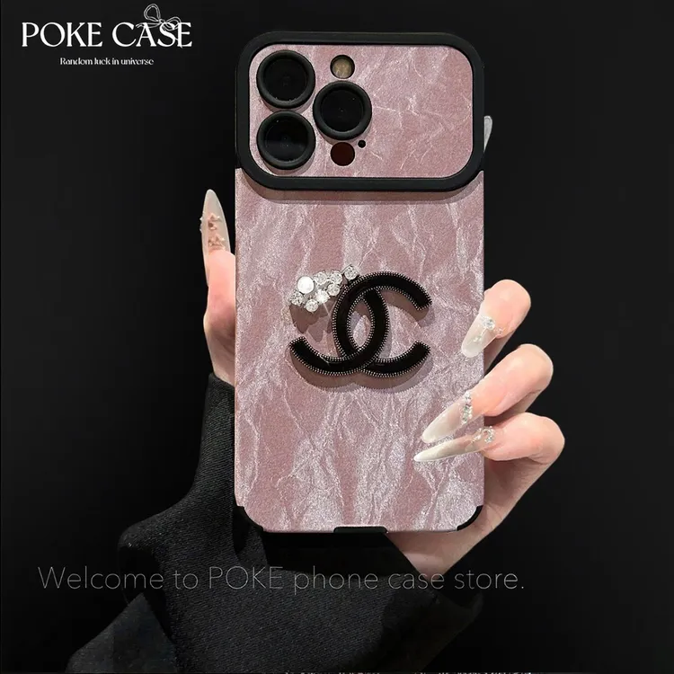 大视窗紫毛皮适用苹果17/16PROMAX双C标华为VIVO小米OPPO手机壳