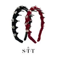 【S-T-T】火玫瑰红色气质发箍029-005 041-017