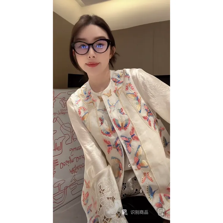 ZHUIMU.【化蝶飞舞】新中式国风气质百搭时尚马甲马夹ZM8215.