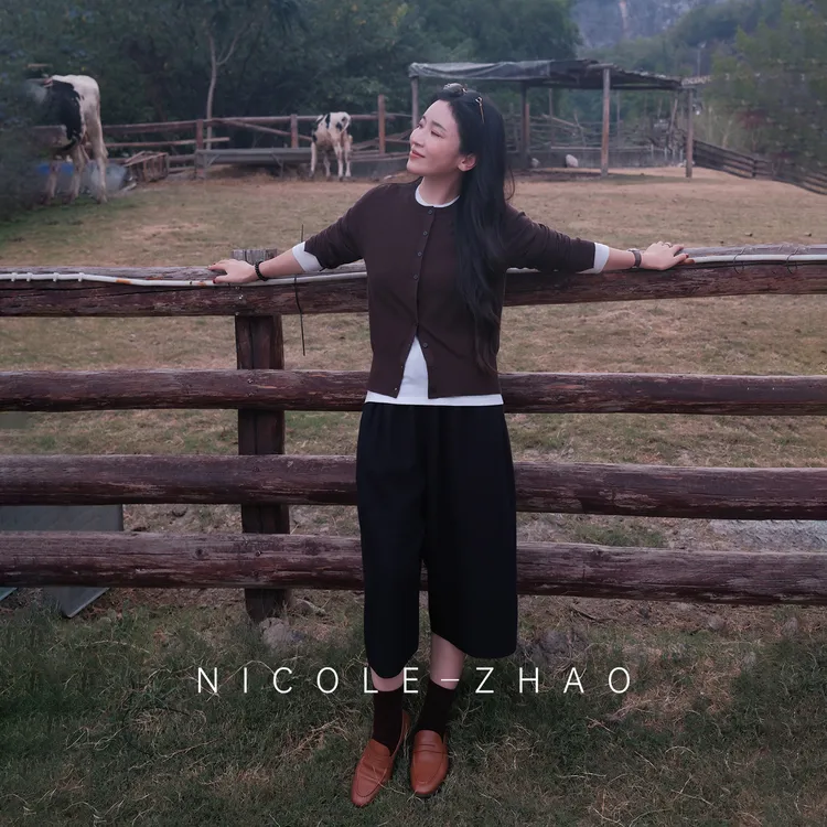 5NKC055（预售）【贵姐NICOLE】高端定制修身显瘦气质款休闲针织中裤