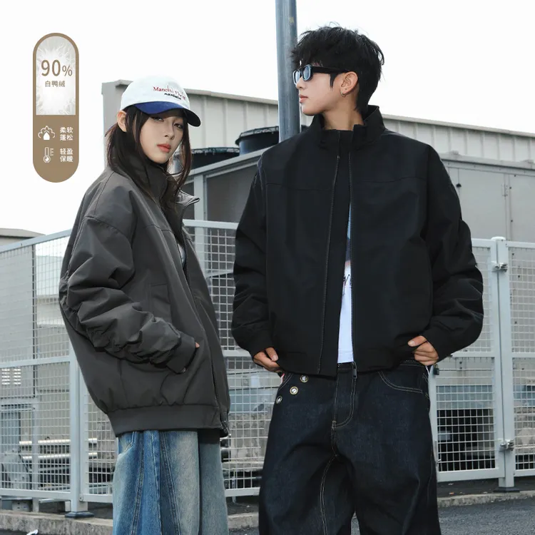 广检90%白鸭绒冬季外景羽绒服保暖外套充绒量75gM5XHY25598特P109