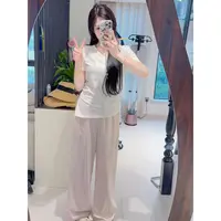 QC李潇洒【空调裤】微胖夏季垂感凉凉裤宽松百搭直筒休闲裤