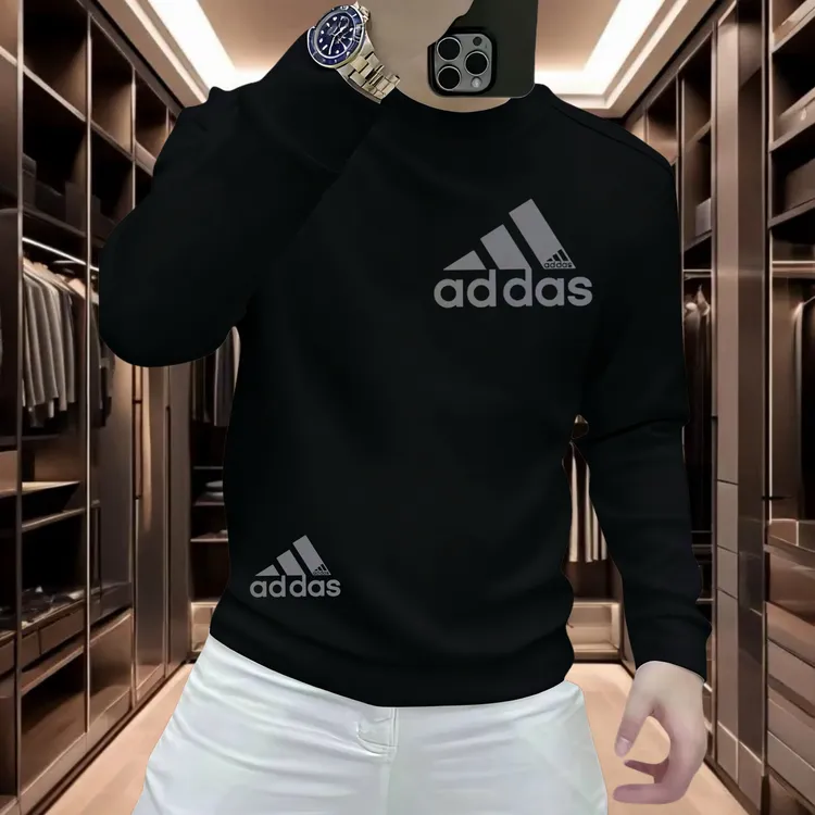 美式重磅百搭长袖卫衣男士休闲个性痞帅时尚圆领上衣修身潮流印花