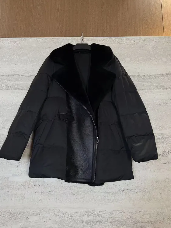 TANTAN 休闲百搭宽松秋冬鹅绒服3974