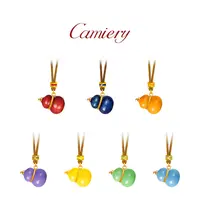 CAMIERY 轻奢七子葫芦项链经典百搭ZYN