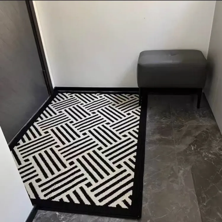 （线条）入户地垫丙纶机织防滑蹭泥沙高端进门玄关（高克重）