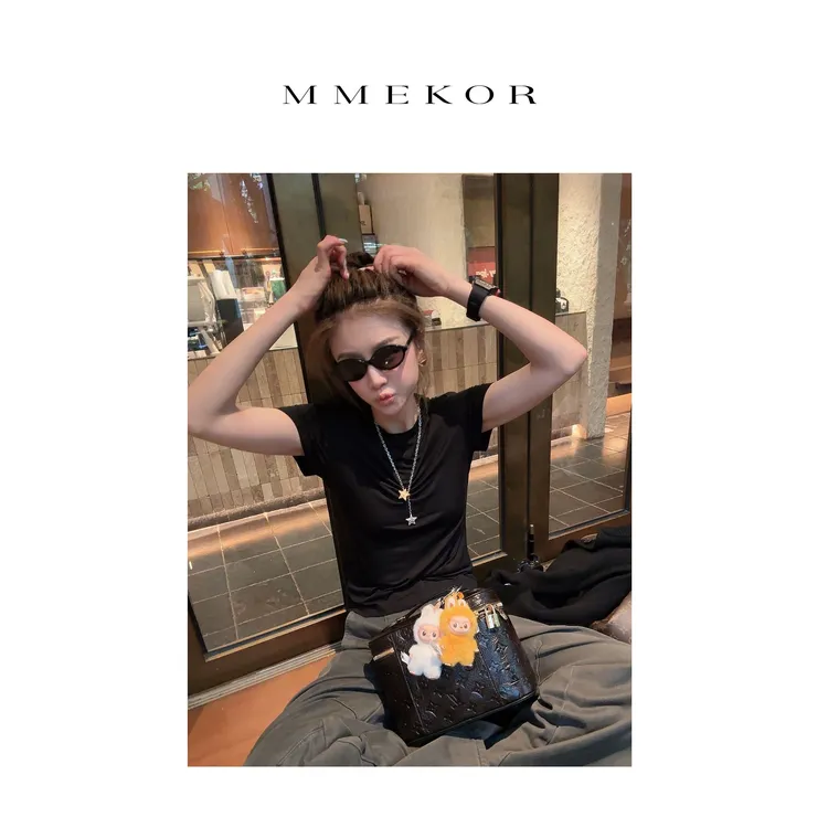 MMEKOR “气球tee”T恤 2025新款职场不费力时髦短袖 89928