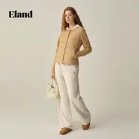 【女装优选WL】Eland衣恋休闲裤宽松简约直筒卫裤2025秋EETMF89S01