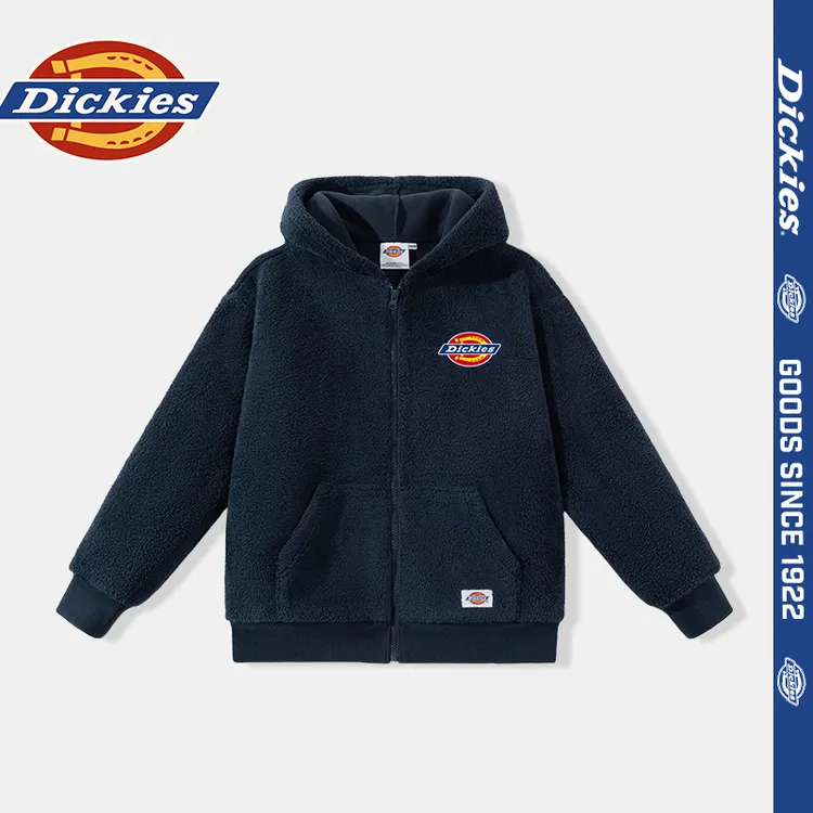 Dickies童装男童秋冬季衣服舒棉绒儿童外套中小童舒适保暖上衣潮