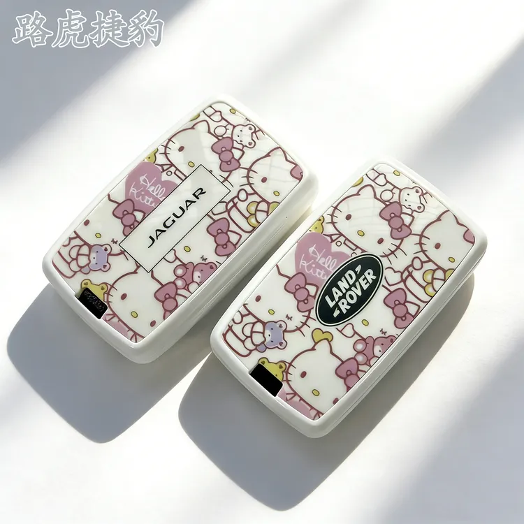 适用于路虎捷豹钥匙套揽胜运动版极光卫士110发现45壳扣女高级感
