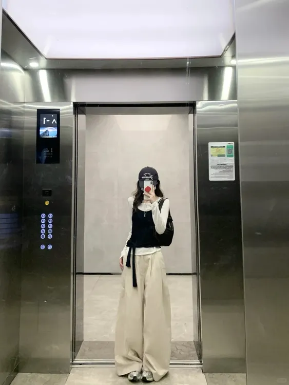 秋装搭配一整套女韩系高级感减龄叠穿马甲背心打底衫休闲裤三件套