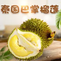 1【福利品】进口泰国巴掌金枕榴莲拍一发二【单果3-4斤左右】