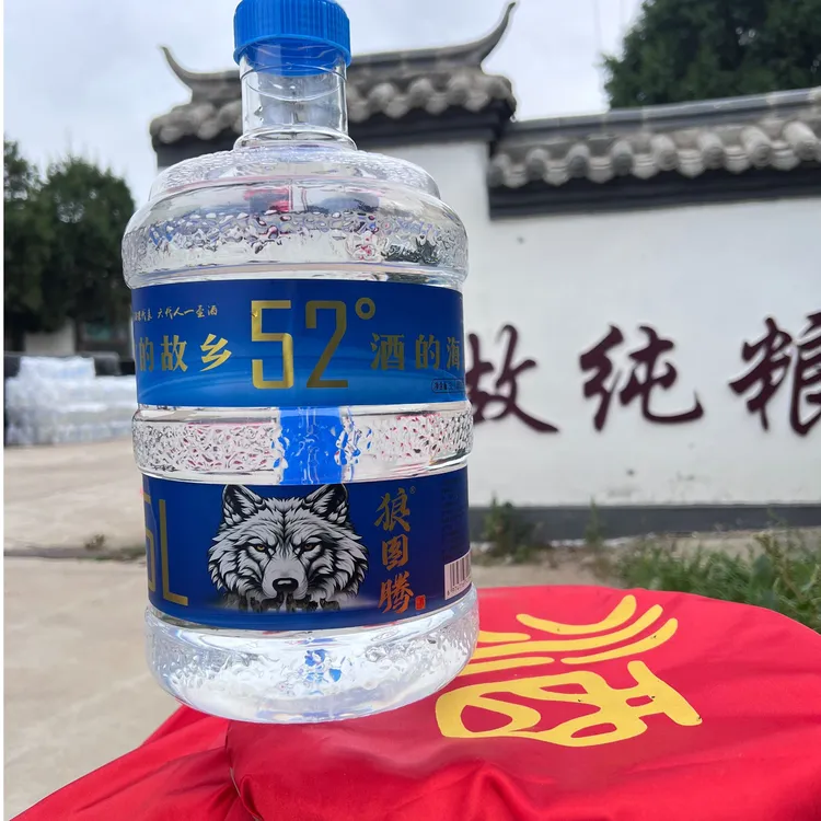 狼图腾5升纯粮清香型白酒52度