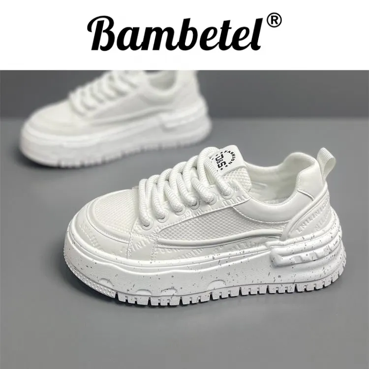 Bambetel时尚休闲鞋潮鞋男鞋春季新款百搭舒适透气厚底增高时尚百