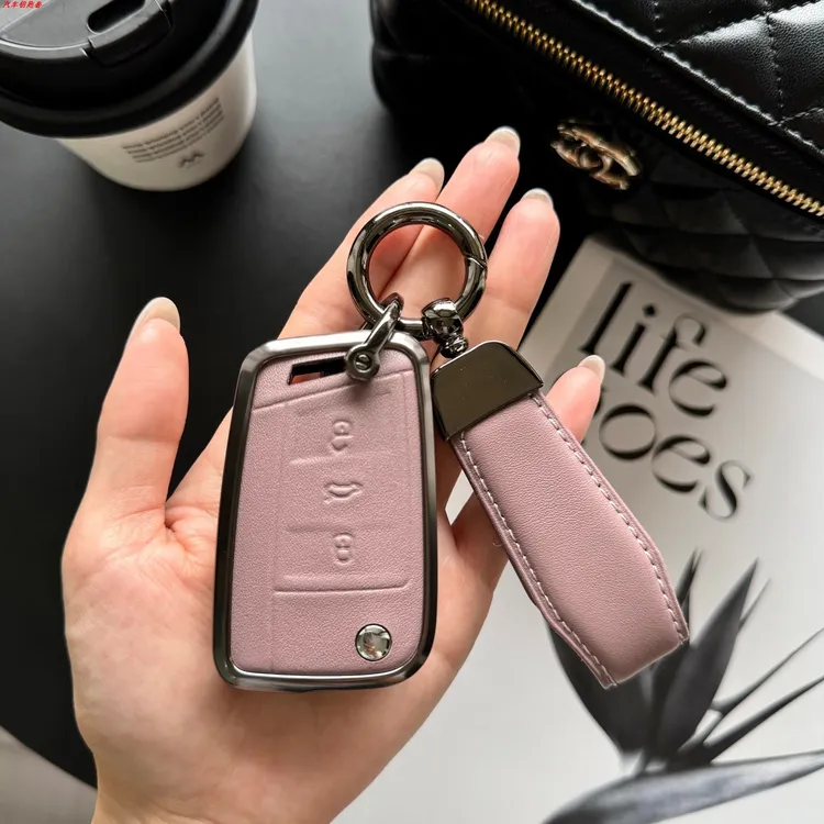 适用大众钥匙套新速腾朗逸探歌影凌渡探岳X途观L途昂车包保护壳扣