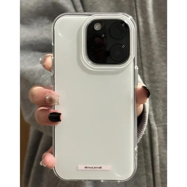 IMD简约英文适用iphone16苹果15果冻手机壳小米OPPOVIVO荣耀