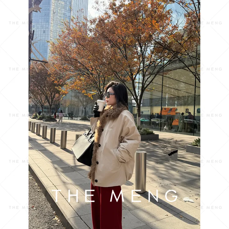 THE MENG【电影节】90白鹅绒锁温御寒羽绒服#M254A1932+M254O1976