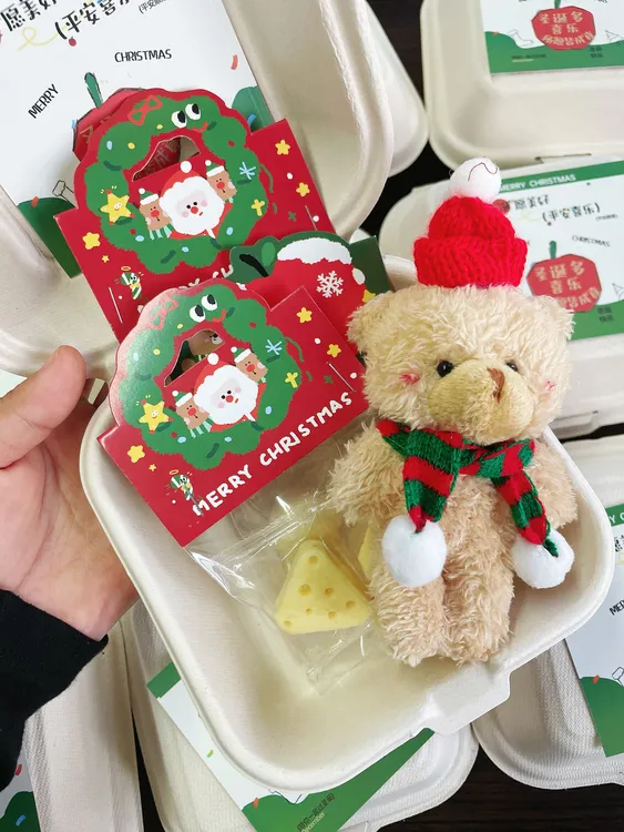 内蒙古奶制品圣诞礼盒小预算礼物奶疙瘩芝士酪果蔬酪可爱伴手礼
