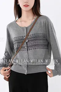 【品牌清仓】XS1051-22时尚休闲春秋装羊毛上衣