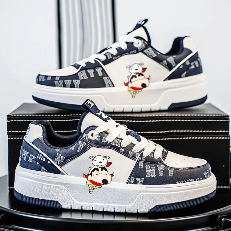 小新时尚经典复古防滑透气百搭板鞋潮流运动鞋增高夏季情侣休闲鞋