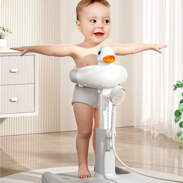 婴幼儿童洗澡宝宝站立洗浴神器沐浴澡盆淋浴台洗头屁屁神器