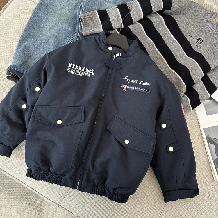 杭州六小六正版 BY LIUXIAOLIU冬季儿童加绒飞行服汉服20451