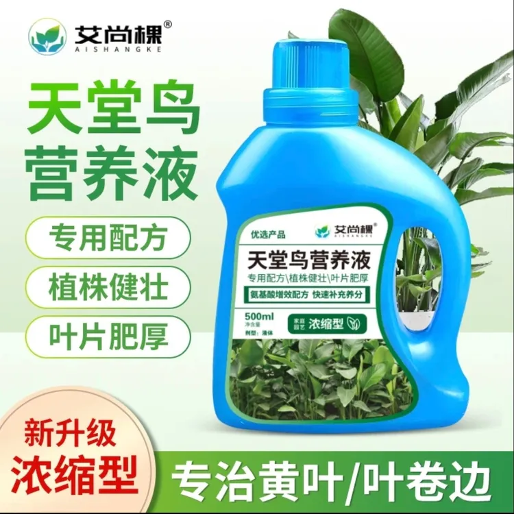 新升级天堂鸟专用营养液叶子发黄卷边开裂营养液室内盆栽植物肥料