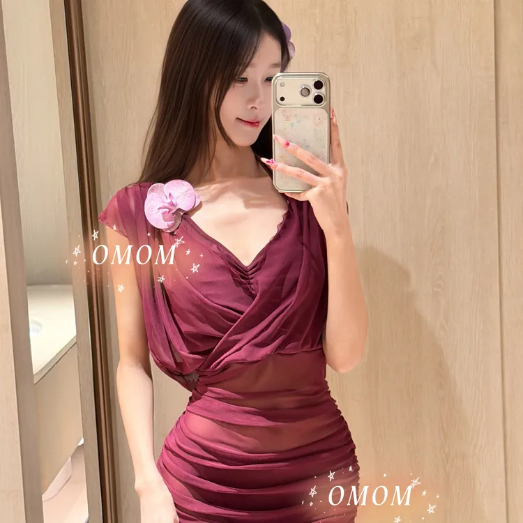 2026年新款性感深V包臀显瘦分体泳衣海岛海边度假泡温泉泳装2608