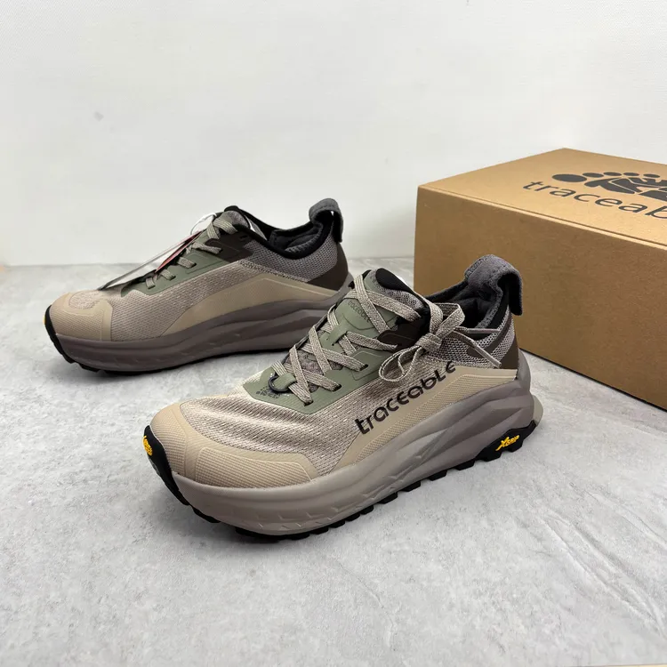 traceable高端宽楦户外全地形防滑耐磨越野跑鞋男女同款徒步鞋