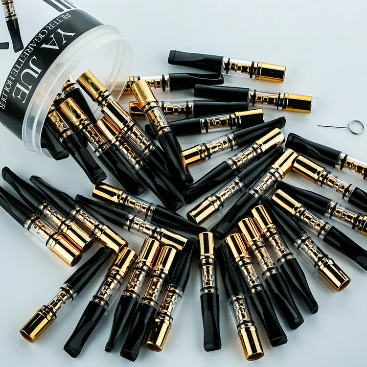 粗中细三用罐装塑料烟嘴不支持6.5循环使用烟嘴过滤焦油男过滤嘴