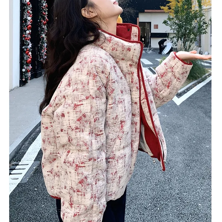 巨好看的棉服女短款冬季2025年新款小个子流行爆款超好看厚外套