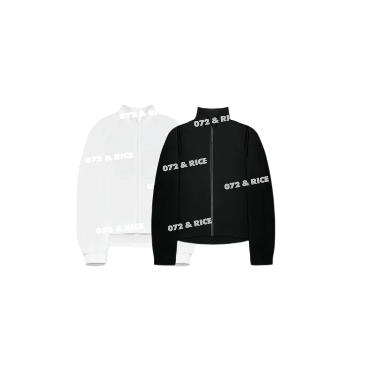 072 & RICE【私服露露】夏季休闲高领拉链长袖外套 VB026