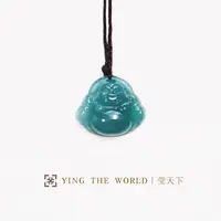 国坤翡翠油青绿小佛公（天然翡翠多样性发货介意勿拍）