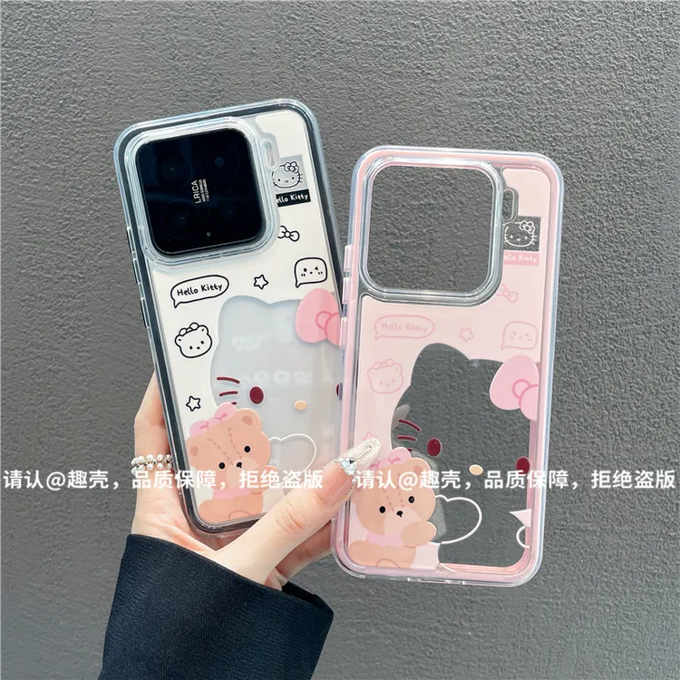 三合一炫彩适用苹果iPhone17/华为荣耀/OPPO/VIVO/小米手机壳爆款