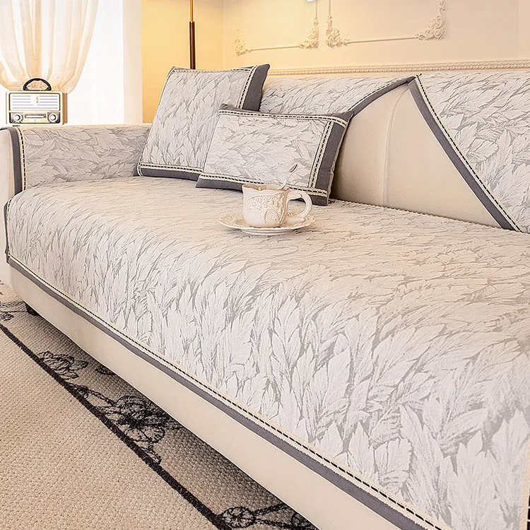 沙发垫雪尼尔四季通用2025新款简约现代防滑坐垫子轻奢沙发套罩巾