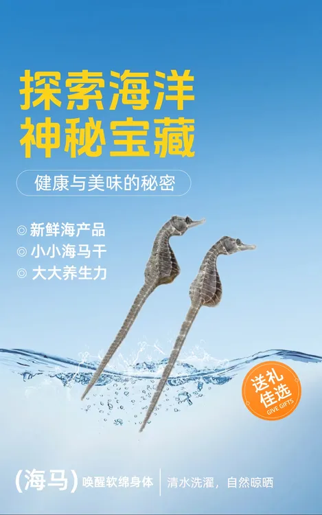 海马干货公母配对正品朔源码煲汤泡酒