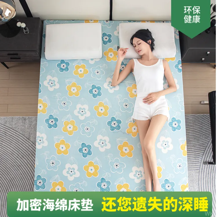 加厚海绵床垫单双人学生宿舍床垫加厚家用榻榻米高密度海绵垫定做