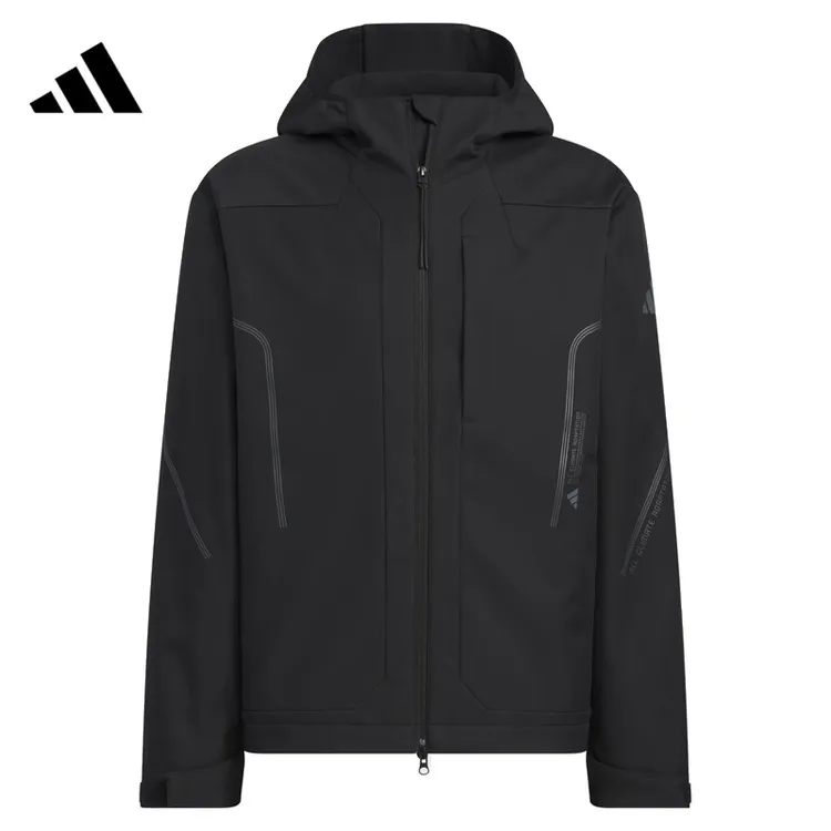 adidas阿迪达斯男子TH SOFTSHELL JK梭织连帽外套JZ1149