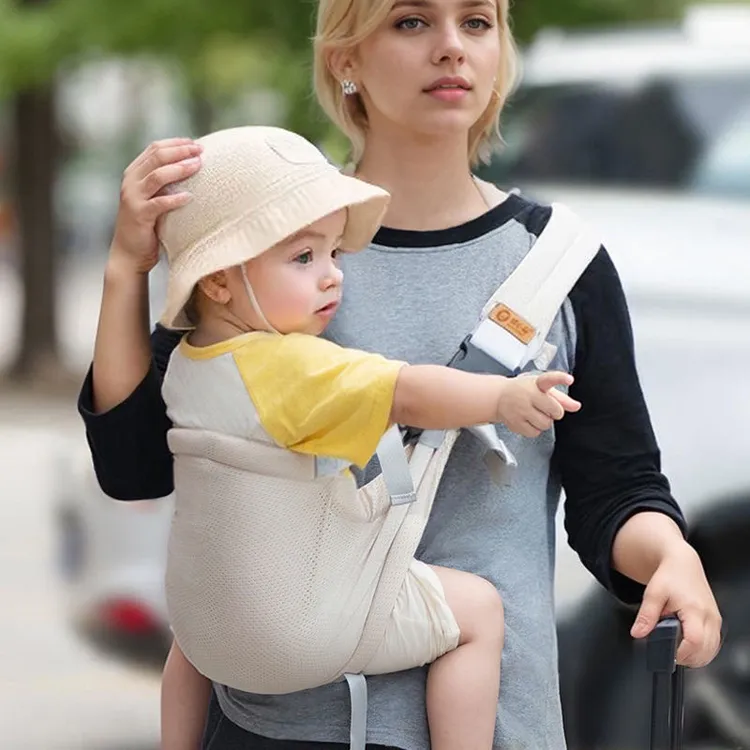 多功能婴儿背带外出抱娃神器四季通用轻便防后仰