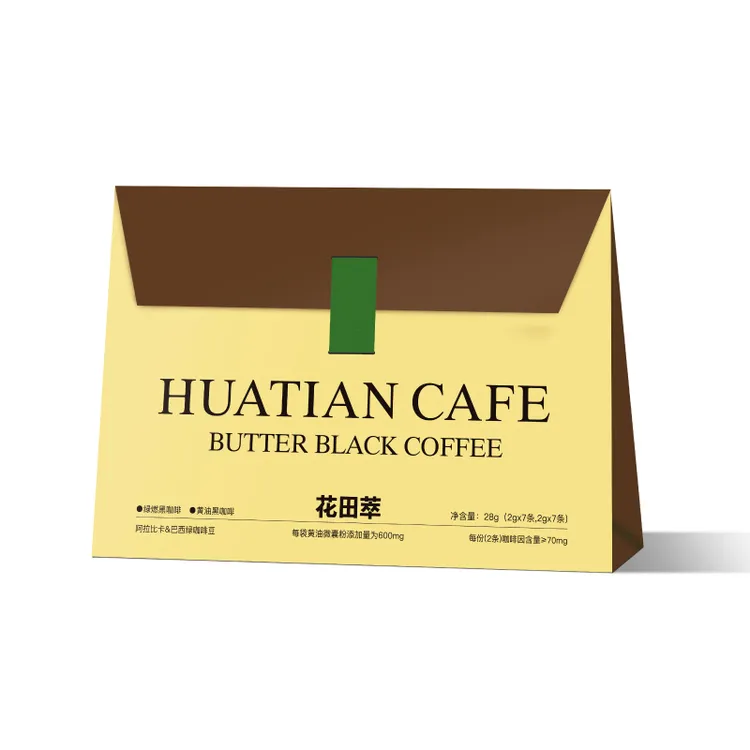 CHALATTECOFFEE花田萃新日期绿燃黄油黑咖啡28g浓缩冲泡咖啡豆