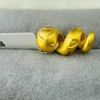 【夏夏专享】足金999饰品 小蛇吊坠 1.92 GP