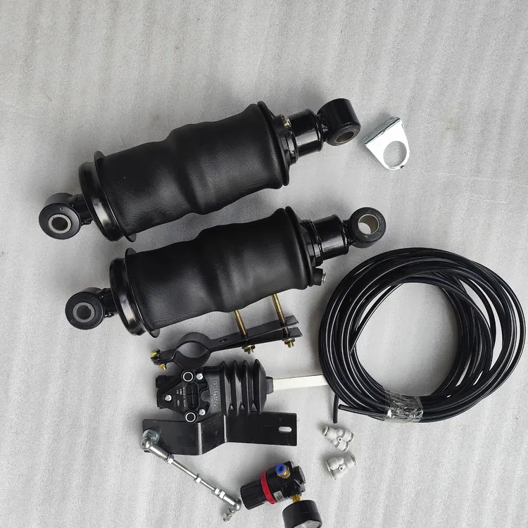 适用于东风华神T3T5驾驶室前悬弹簧减震器改气囊四点悬浮总成一套